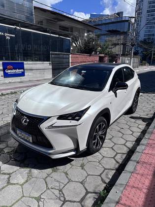 LEXUS NX 200T 2.0 F-SPORT 4X4 16V TURBO GASOLINA 4P AUTOMÁTICO LEXUS NX 200T 2.0 F-SPORT 4X4 16V TURBO GASOLINA 4P AUTOMÁTICO